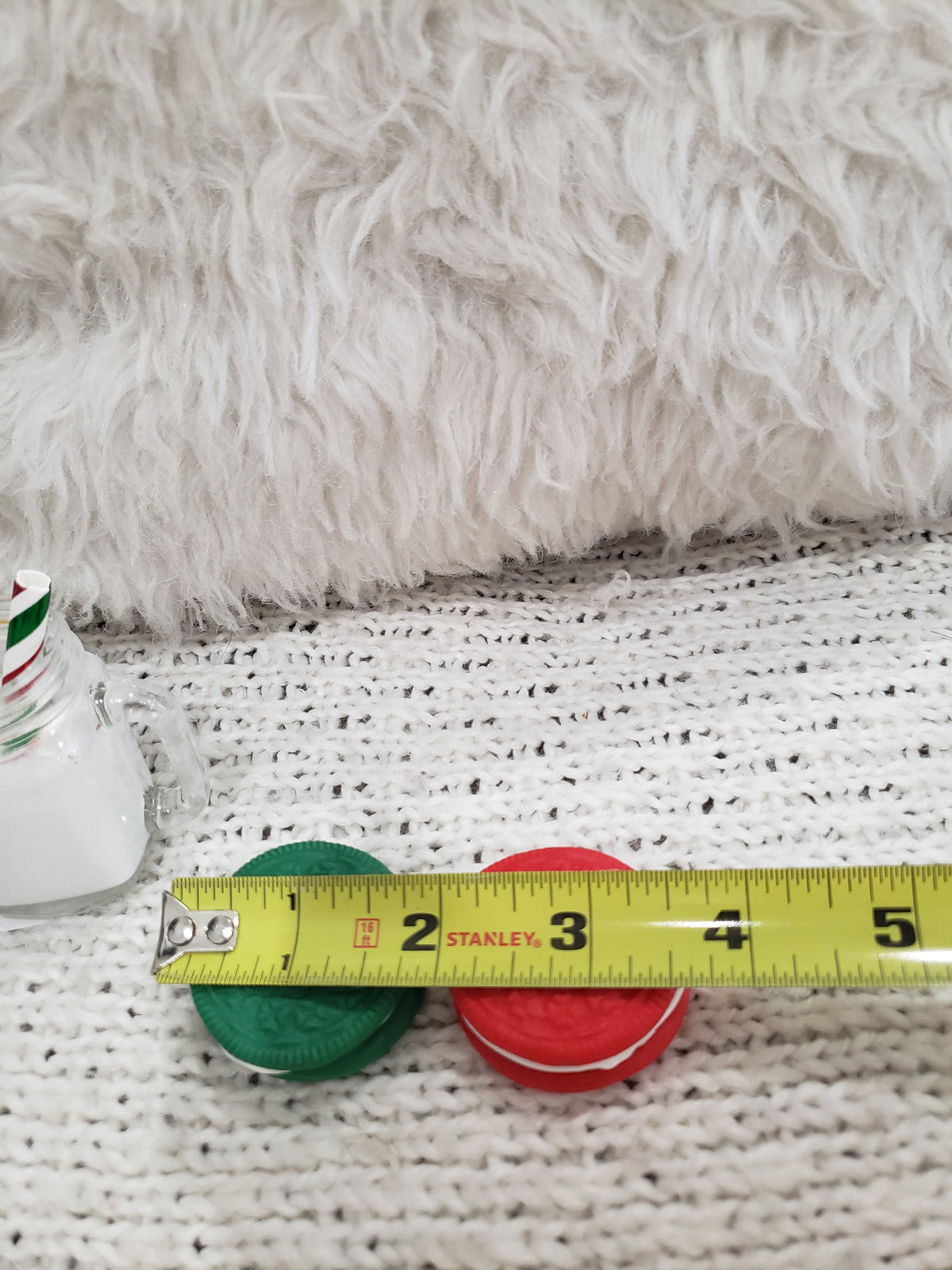 Pip Posh Design Faux Sweet Décor Mini Milk &amp; Oreo Cookies Holiday Collection