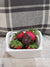 Pip Posh Design Faux Sweet Décor Chocolate Covered Strawberry Mini Basket Bakery Collection