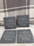 Pip Posh Design "Coffee Because Its Too Early For Wine" Gray Stone Coasters Set of 4