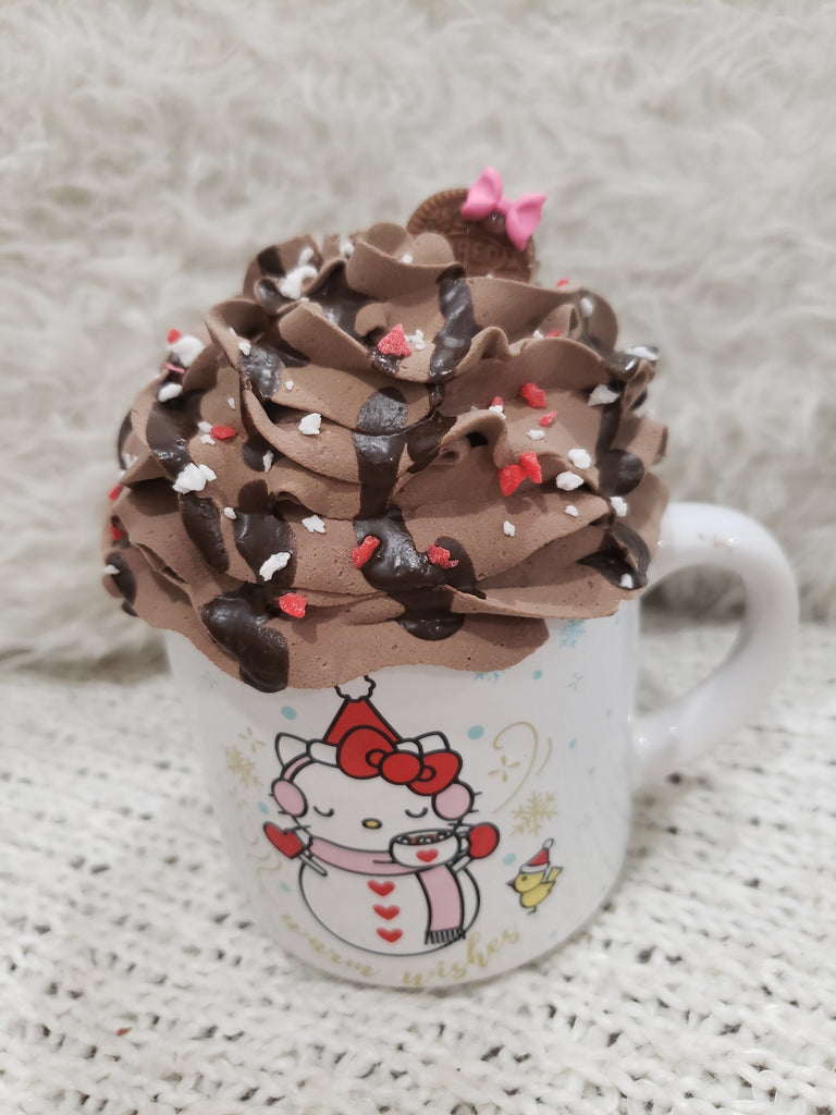 Hello Kitty Mug & Pip Posh Design Faux Sweet Décor Cookie Whipped