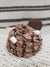 Pip Posh Design Faux Sweet Décor Chocolate Oreo Marshmallow Whipped Mug Topper