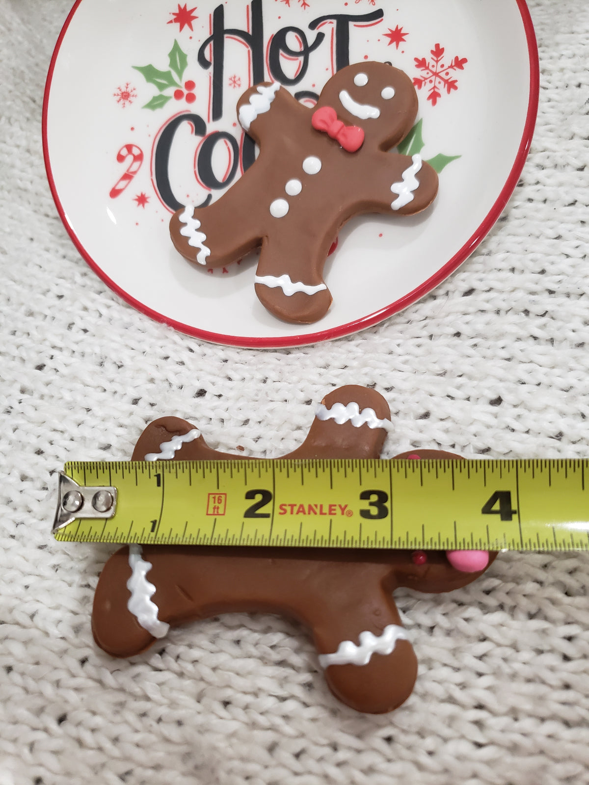 Pip Posh Design Faux Sweet Décor Mr. &amp; Mrs. Gingerbread Cookies Holiday Collection