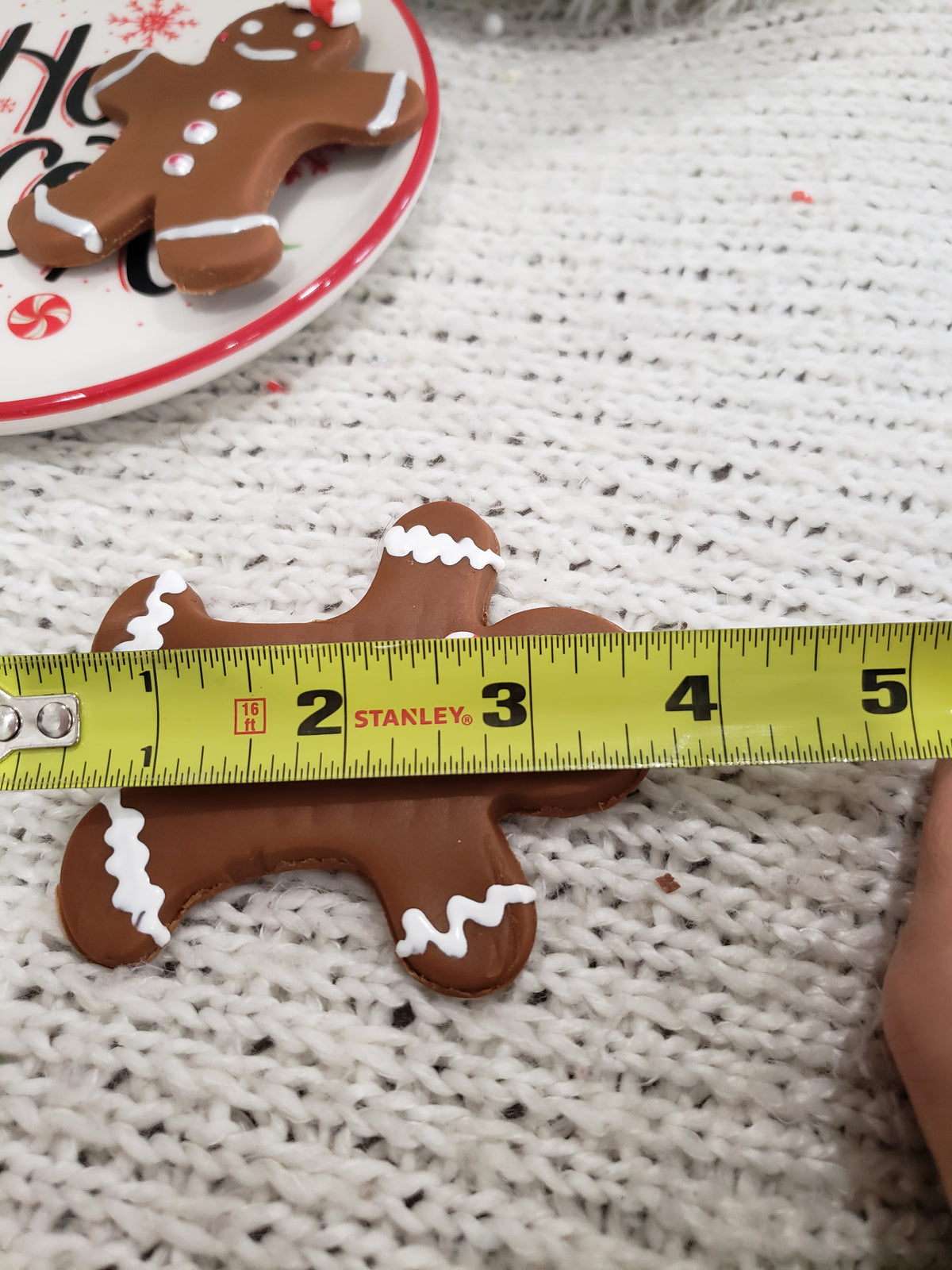 Pip Posh Design Faux Sweet Décor Mr. &amp; Mrs. Gingerbread Cookies Holiday Collection