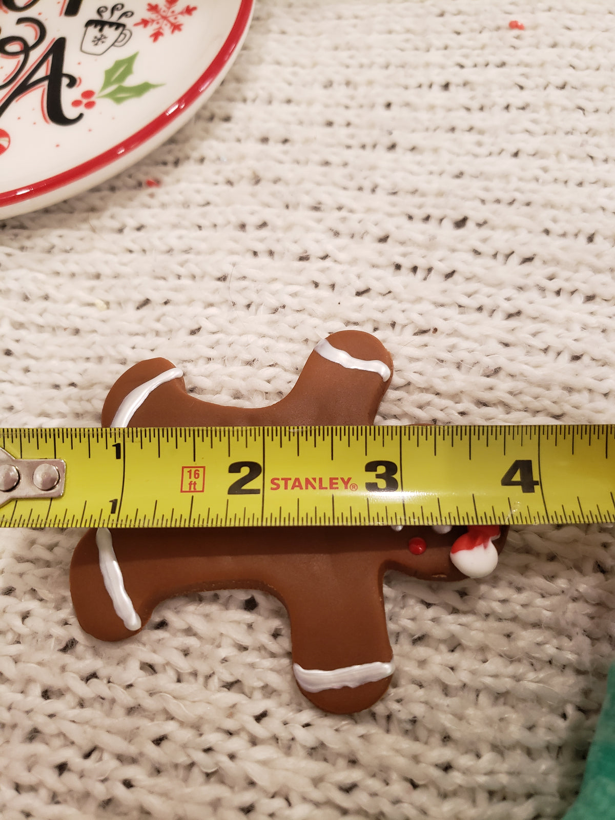 Pip Posh Design Faux Sweet Décor Mr. &amp; Mrs. Gingerbread Cookies Holiday Collection