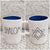 Rae Dunn "Shalom" Jewish Star Double Sided Mug Holiday Collection