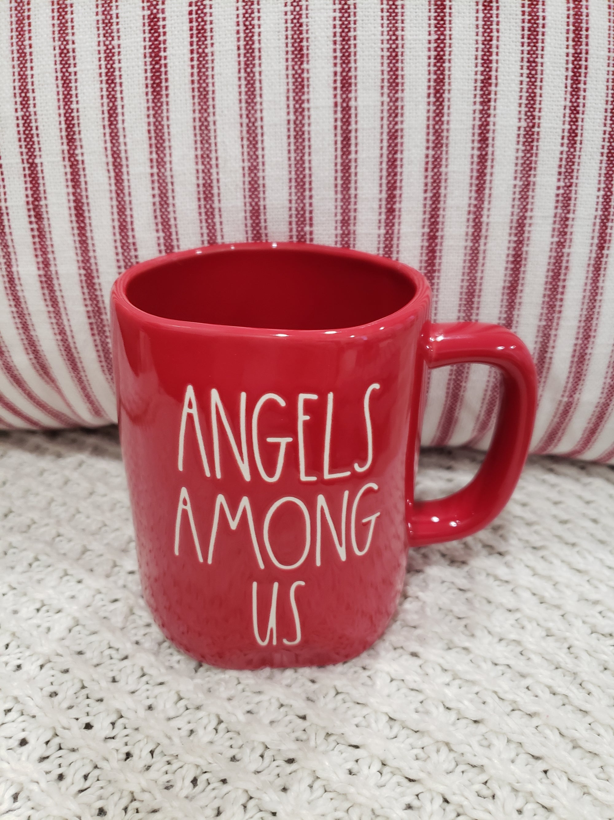 Rae Dunn "Angels Among Us" Red Mug Collection