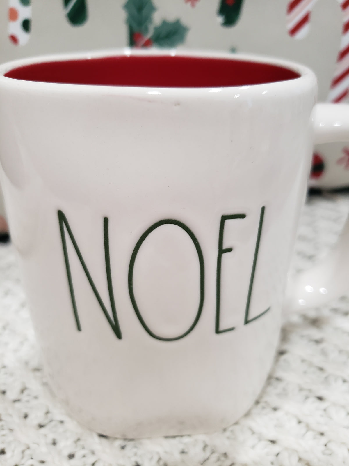 Rae Dunn &quot;Noel &quot; Mug Holiday Collection