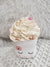 Pip Posh Design Faux Sweet Décor Mini Marshmallow Girl Mug & Ivory Whipped Topper Collection