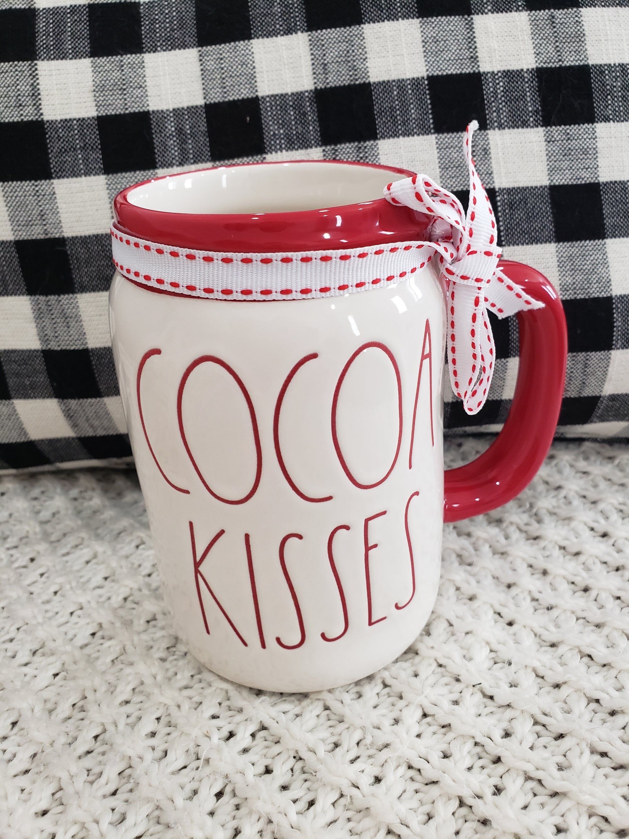 Rae Dunn "Cocoa Kisses" Mason Jar Mug Collection