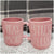 Rae Dunn "Pray More Stress Less" Peach Pink Double Sided Mug Faith Collection