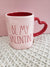 Rae Dunn "Be My Valentine" Powder Pink Mug In Love Collection