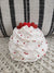 Pip Posh Design Faux Sweet Décor White Whipped Red Hearts Mug Topper Collection