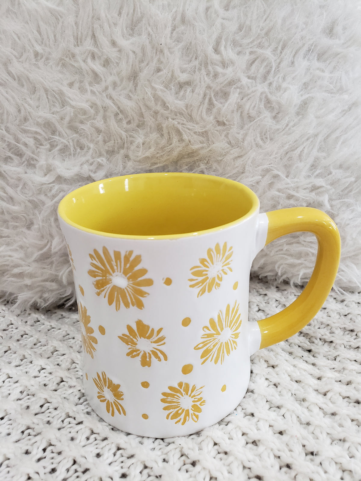 Yellow Flower Mug Spring Collection