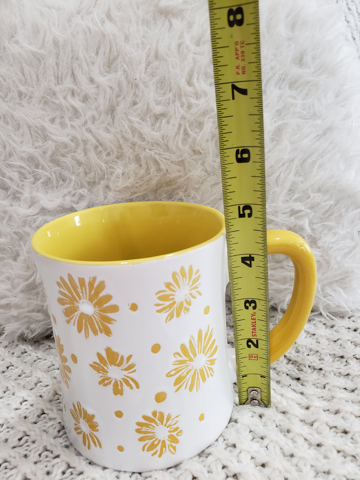 Yellow Flower Mug Spring Collection