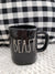 Rae Dunn "Beast" Black Mug Collection