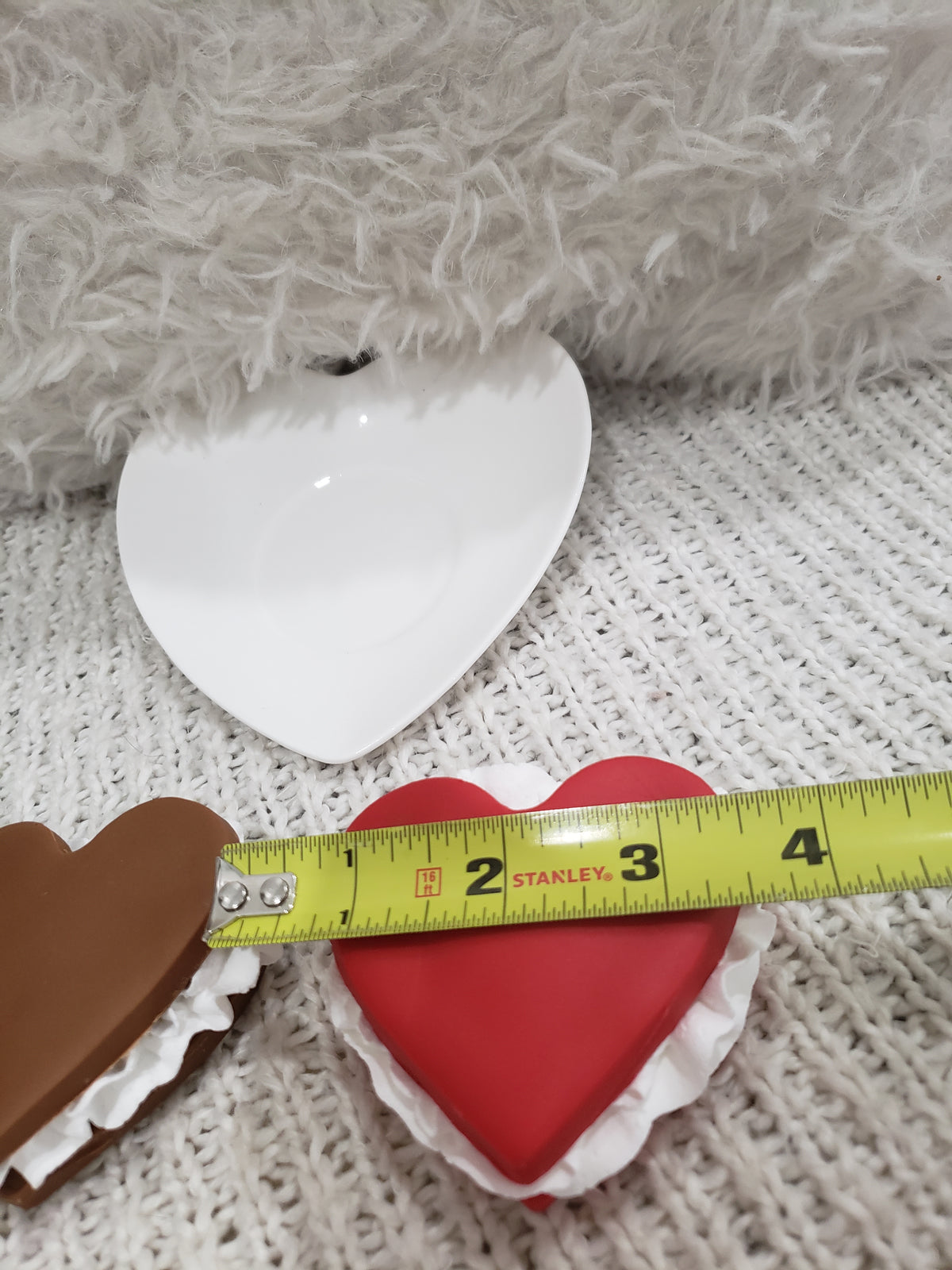 Pip Posh Design Faux Sweet Décor Whipped Filled Heart Cookies Valentines Collection