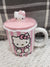 Classic Hello Kitty 18oz Mug & Hello Kitty Mug Topper Double Sided Mug HK Collection