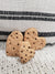 Pip Posh Design Faux Sweet Décor Heart Chocolate Chip Cookies Set Of 3