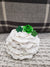 Pip Posh Design Faux Sweet Décor White Whipped Shamrock Mug Topper