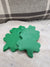 Pip Posh Design Faux Sweet Décor Mini Green Shamrock Cookies Set Of 4