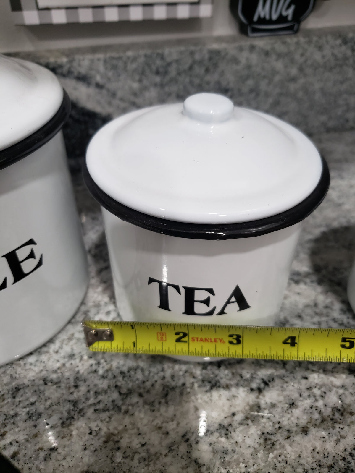 Farm House Style &quot;Coffee, Tea, Sugar&quot; Canisters Farm House Collection