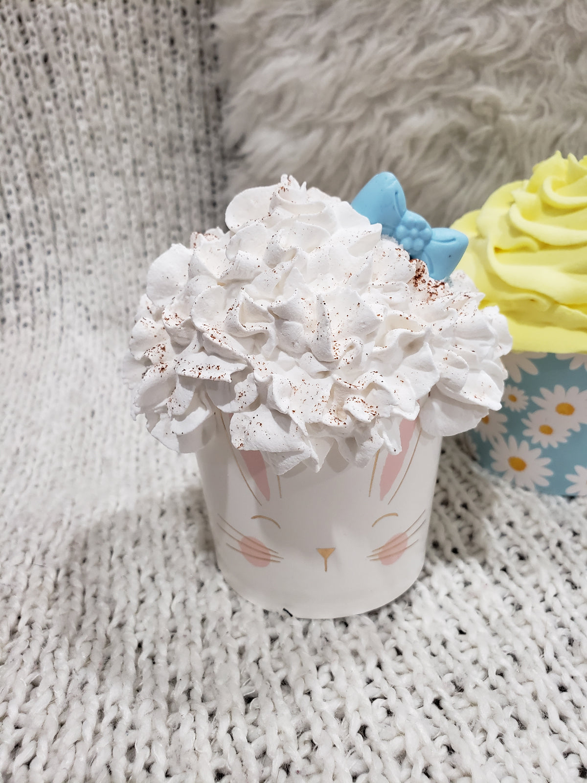 Pip Posh Design Faux Sweet Décor Spring Cupcake Assortment Set Of 4