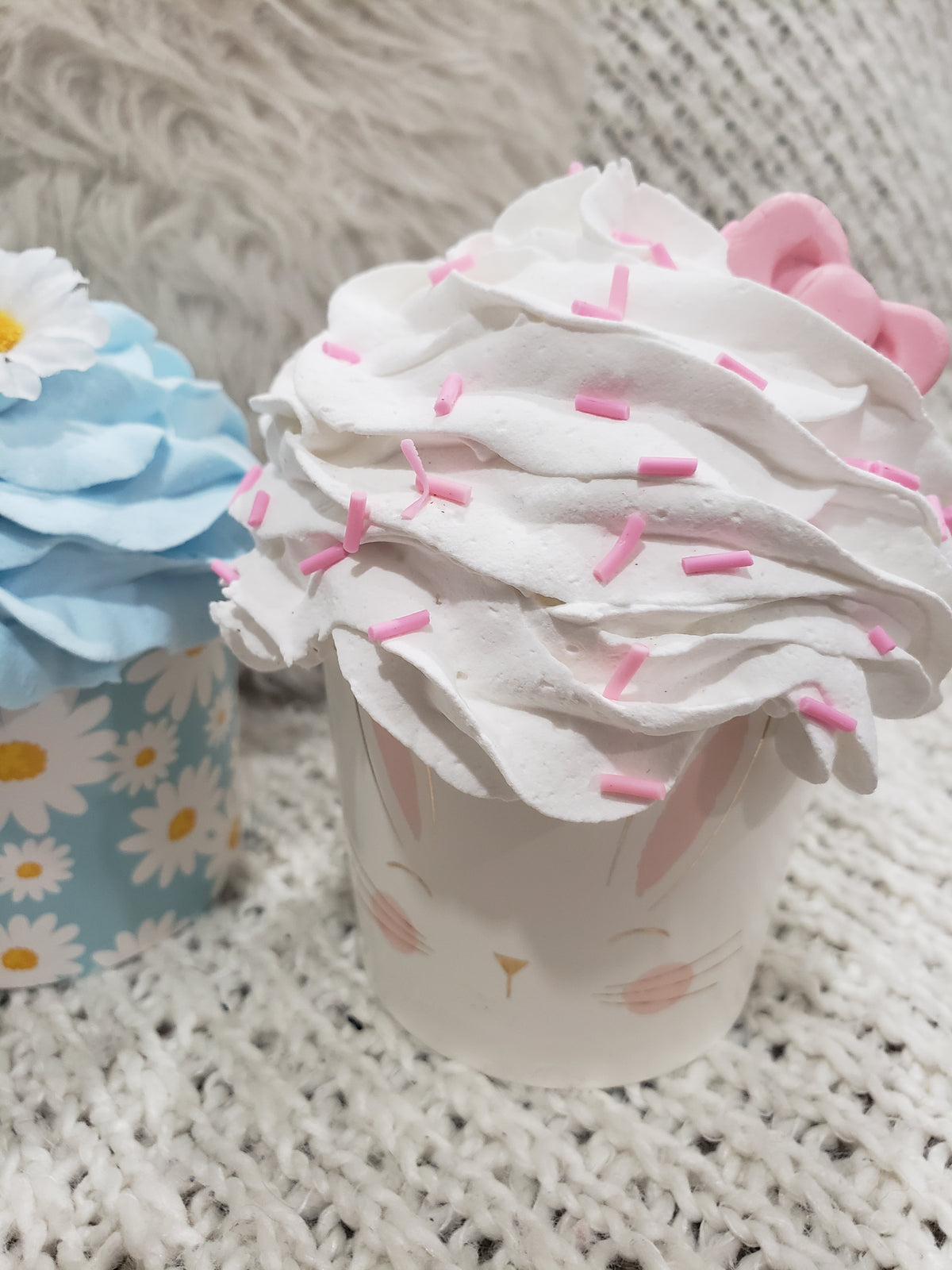 Pip Posh Design Faux Sweet Décor Spring Cupcake Assortment Set Of 4