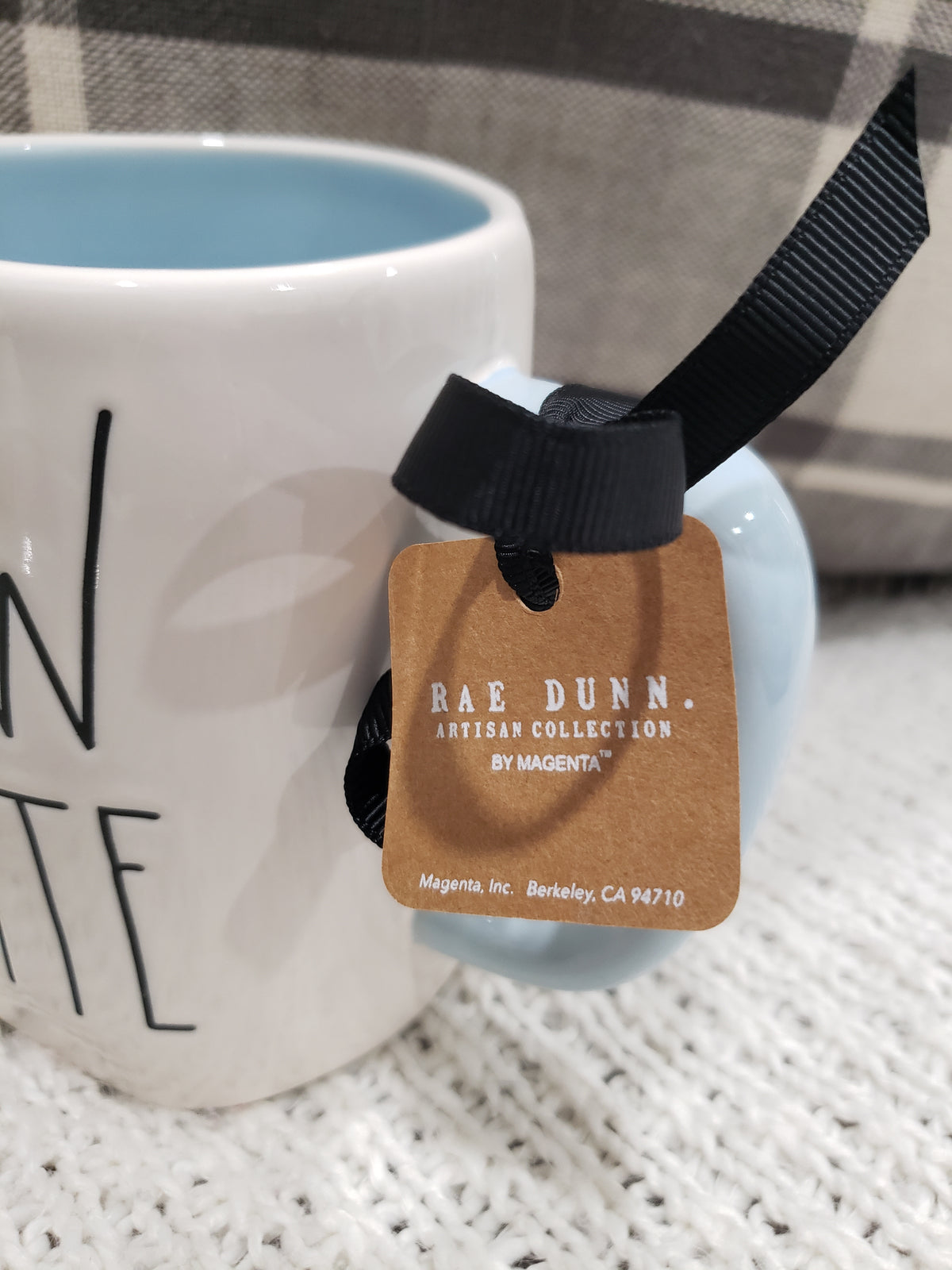 Rae Dunn &quot;Snow White&quot; Blue Snow White Silhouette Double Sided Mug Disney&#39;s Princess Collection