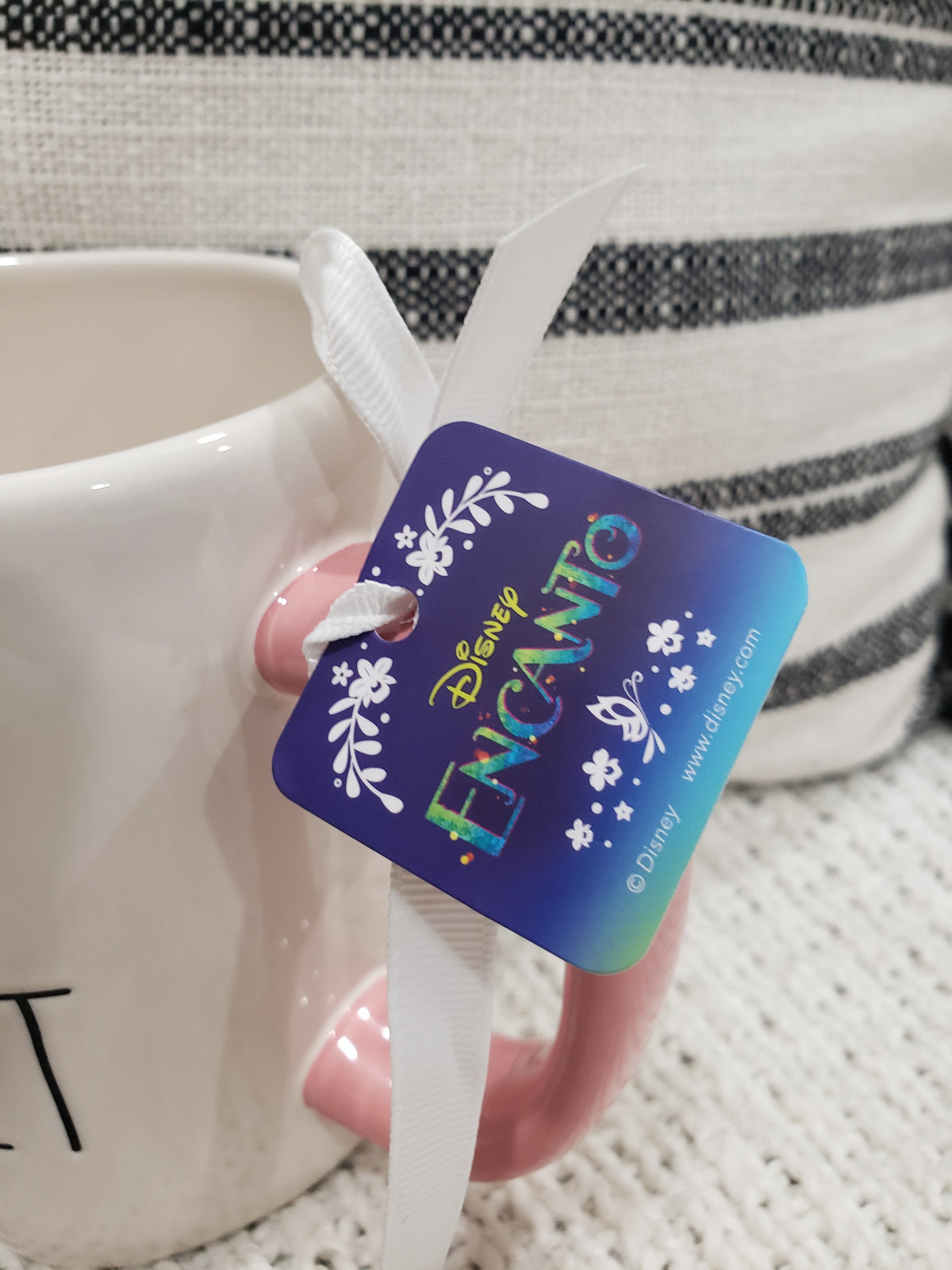 Rae Dunn &quot;Perfectly Imperfect&quot; Isabela Double Sided Mug Disney&#39;s Encanto Collection