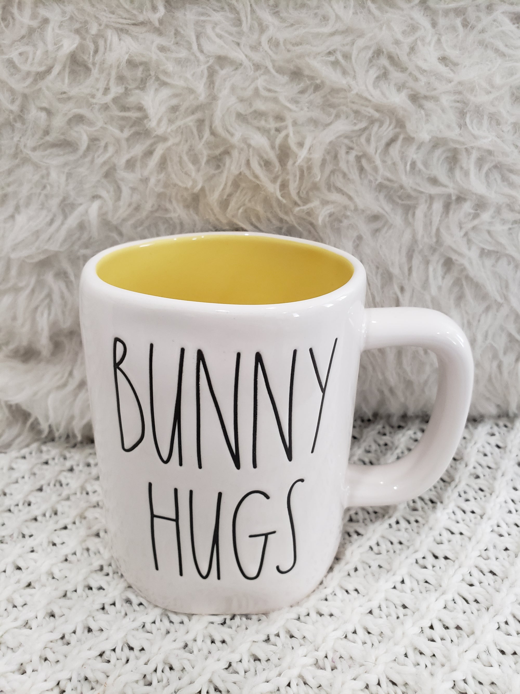 Rae Dunn "Bunny Hugs" Mug Spring Collection