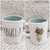 Rae Dunn "Abuela" Flower Bouquet Double Sided Mug Collection