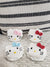 Pip Posh Design Faux Sweet Décor Hello Kitty Whipped Cookies Set Of 4 Hk Collection