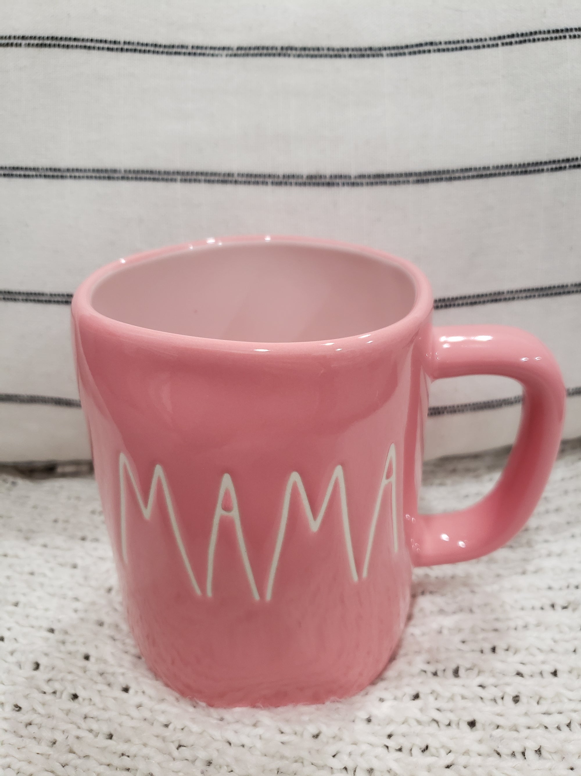 Rae Dunn "Mama" Peachy Pink Mug Collection