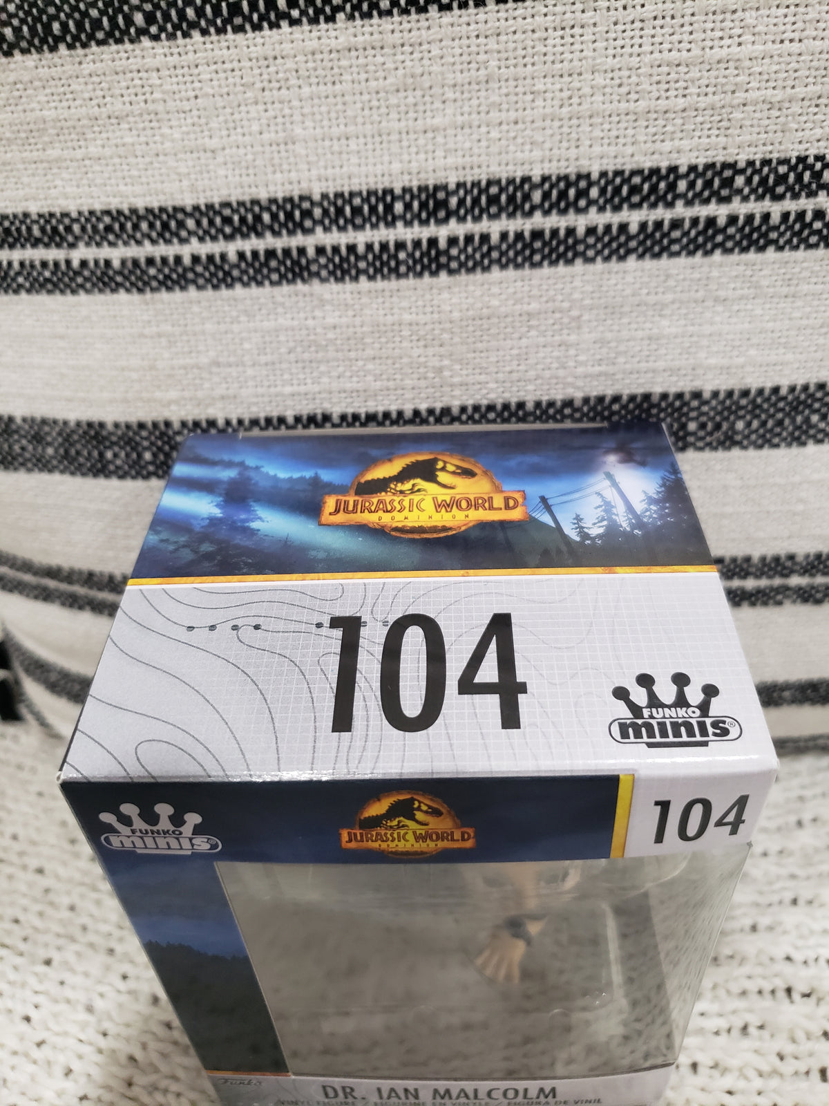 Funko Minis &quot;Dr. Ian Malcom&quot; Vinyl Figurine #104 Jurassic World Collection