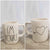 Rae Dunn " I'm Yours " White Heart With Arrow Double Sided Mug Collection