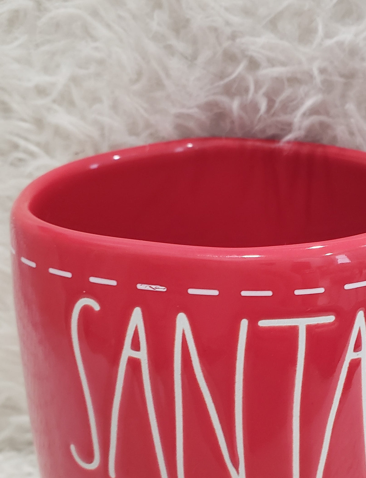 Rae Dunn &quot;Santa&#39;s Helper&quot; Red Mug Holiday Collection
