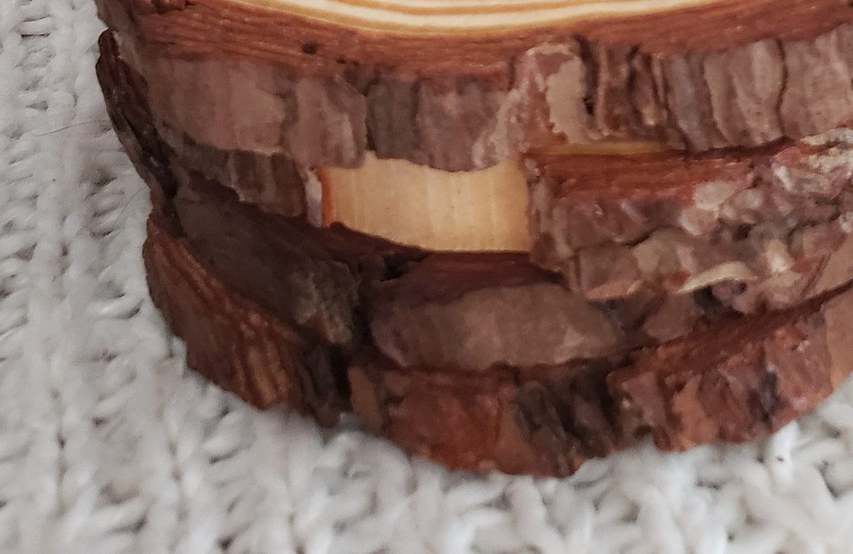 Pip Posh Design &quot;Resting Grinch Face&quot; Wooden Coasters Holiday Collection Set of 4