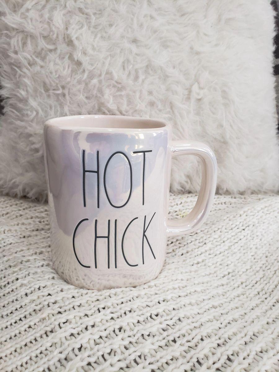 Rae Dunn "Hot Chick" Iridescent Mug Collection