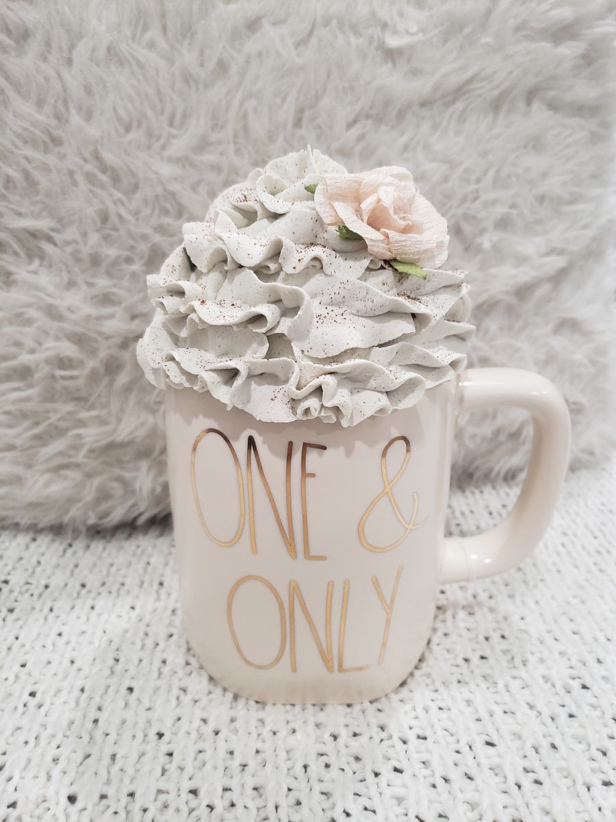 Rae Dunn &quot;One &amp; Only&quot; Mug and Pip Posh Designs Sweet Décor Whipped Topper Collection