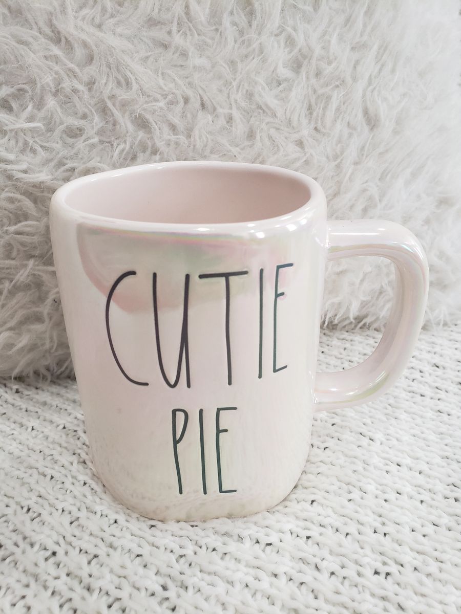 Rae Dunn "Cutie Pie" Iridescent Mug Collection